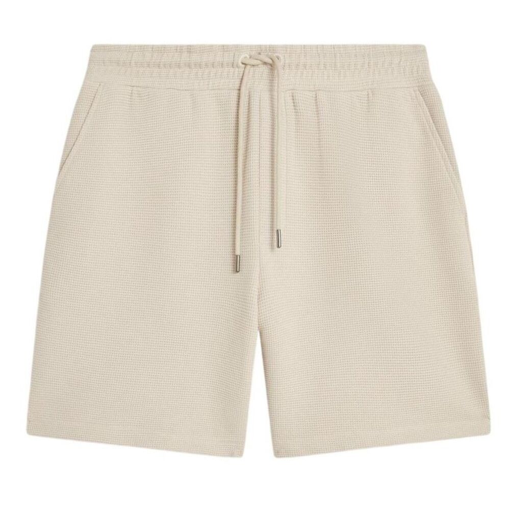 Ted Baker Mens Textured Shorts / Ecru